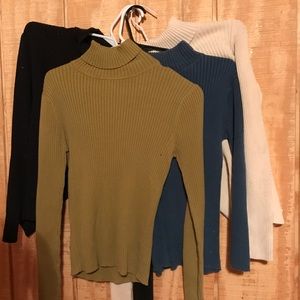 set of turtlenecks
